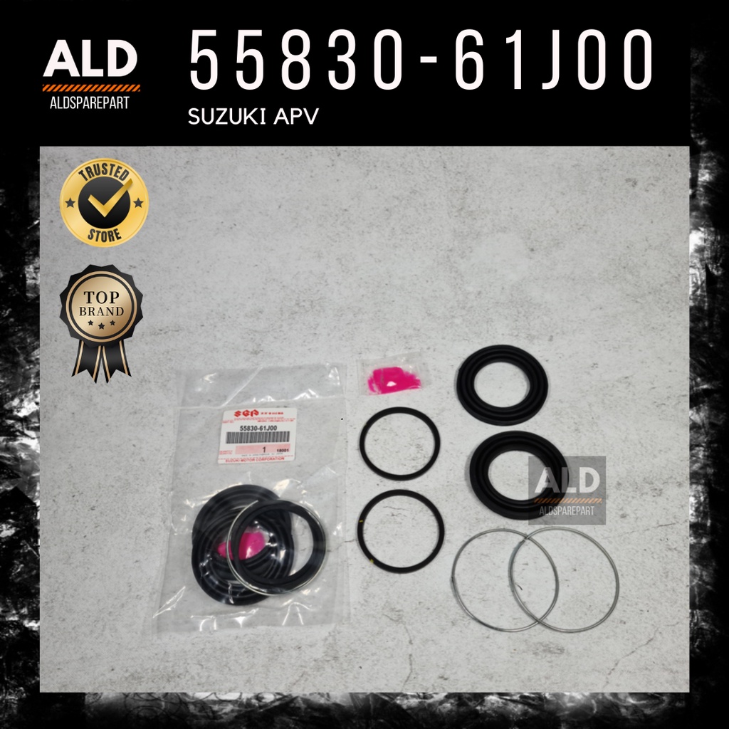 Caliper Kit Karet Seal Rem Cakram Depan APV Arena Carry (55830-61J00)