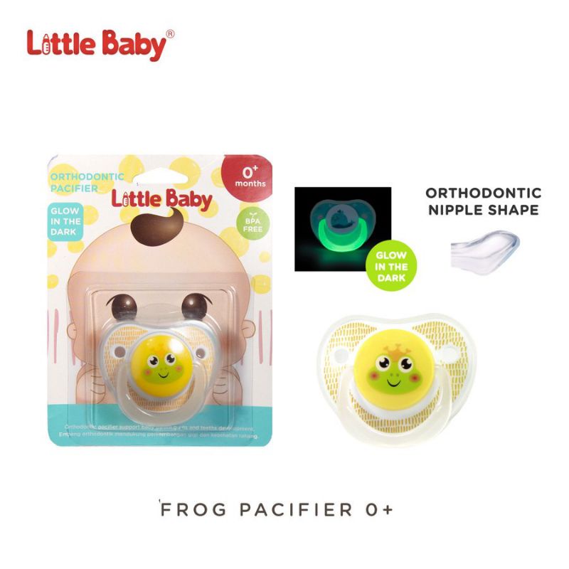 Empeng Little Baby Orthodontic Pacifier compeng bayi