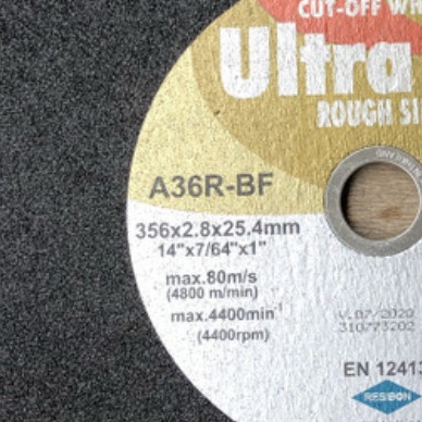 

Unik Ultra Cutting Wheel A30P Bf / Batu Potong Ultra 356X3 (14X3) Terbatas