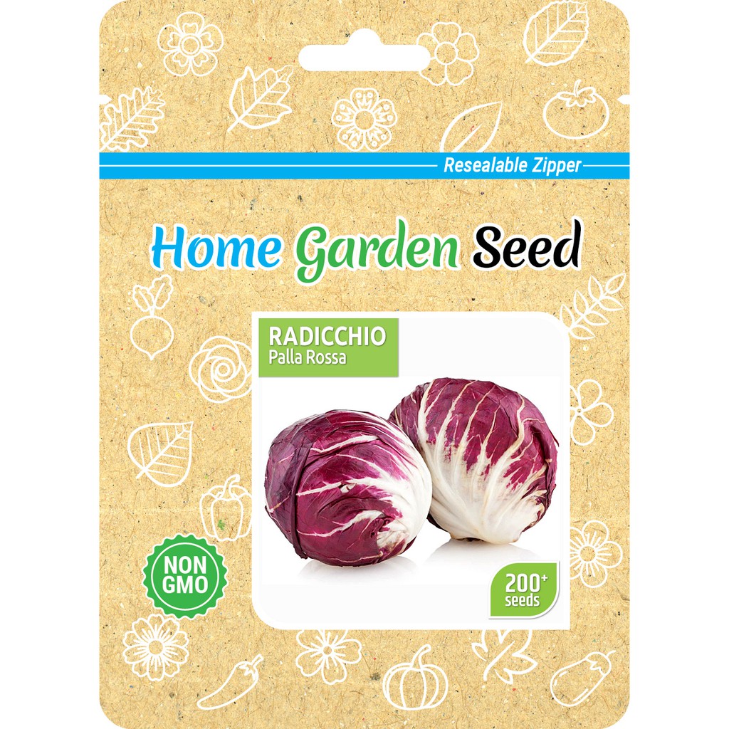 Benih Radicchio Palla Rossa - Home Garden Seed