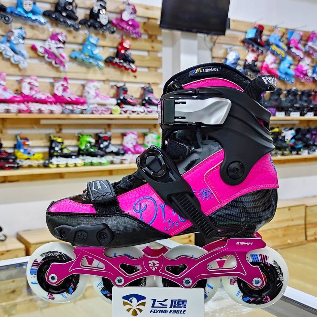 Sepatu Roda Inline Skate Flying Eagle Drift JRS Pink