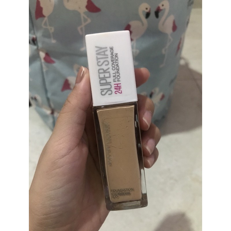 preloved maybelline superstay foundation