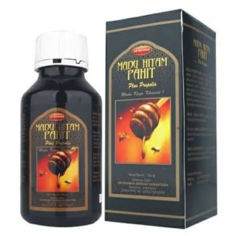 

MADU HITAM PAHIT PLUS PROPOLIS isi 750 gr
