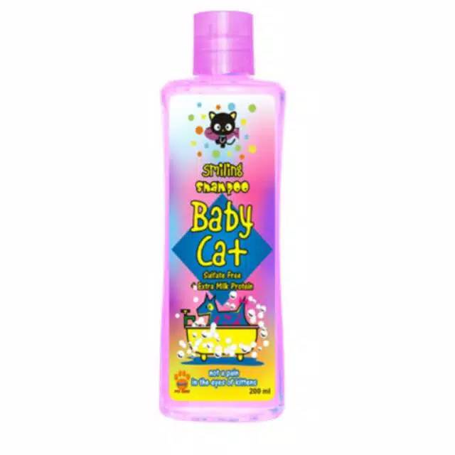 Shampo SMILLING BABY CAT 200ml sampo kitten