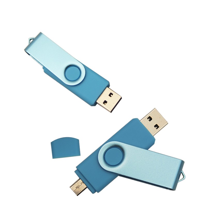 2in1 Flashdisk USB OTG 128GB untuk Komputer / HP