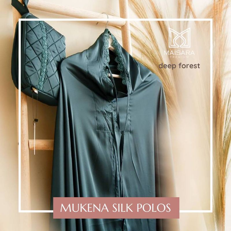 Mukena Silk Polos Maisara