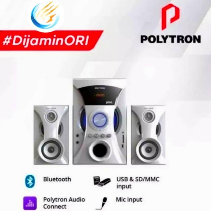 Speaker Multimedia Polytron Pma 9505 Speaker Aktif Bluetooth Terbaru Omeriamart
