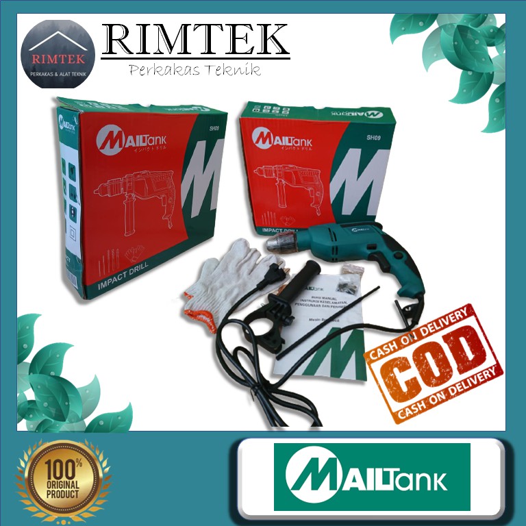 Bor 13mm Mailtank SH09 Bor Tangan Bor Listrik Bor Tembok 13mm Mailtank SH09 Bor Impact