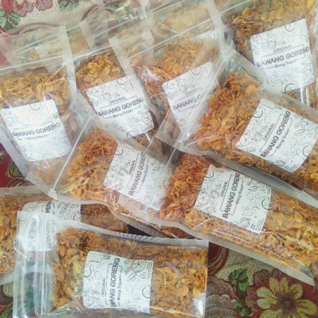

Free Sampel produk goceng Bawang Goreng Mang Sopar