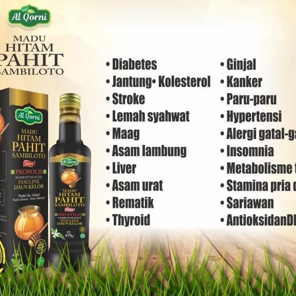 

[[BISA COD]] MADU HITAM PAHIT AL QORNI UNTUK DIABET