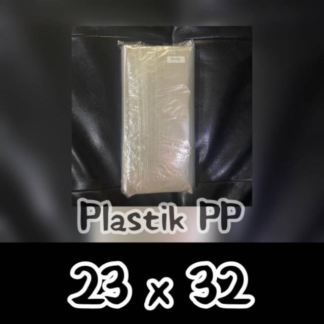 

Plastik PP Bening uk 23x32