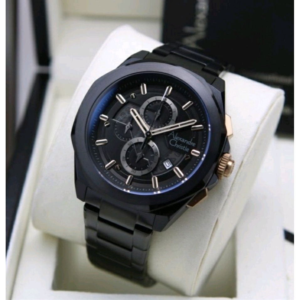 Alexandre Christie Ac 6645Jam Tangan Pria Rante Original Garansi Resmi 1 Tahun