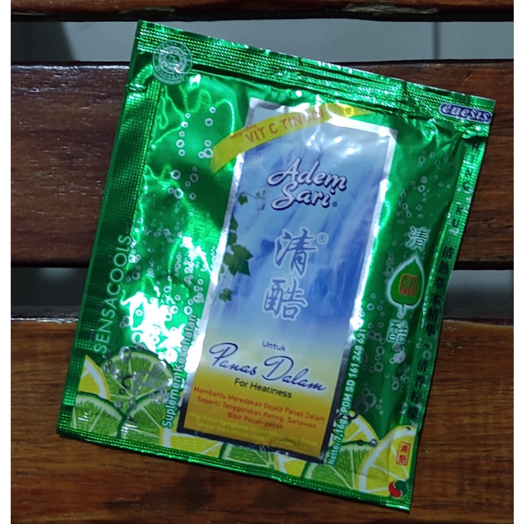 Adem Sari Sachet / Pereda Panas Dalam / Adem Sari Serbuk