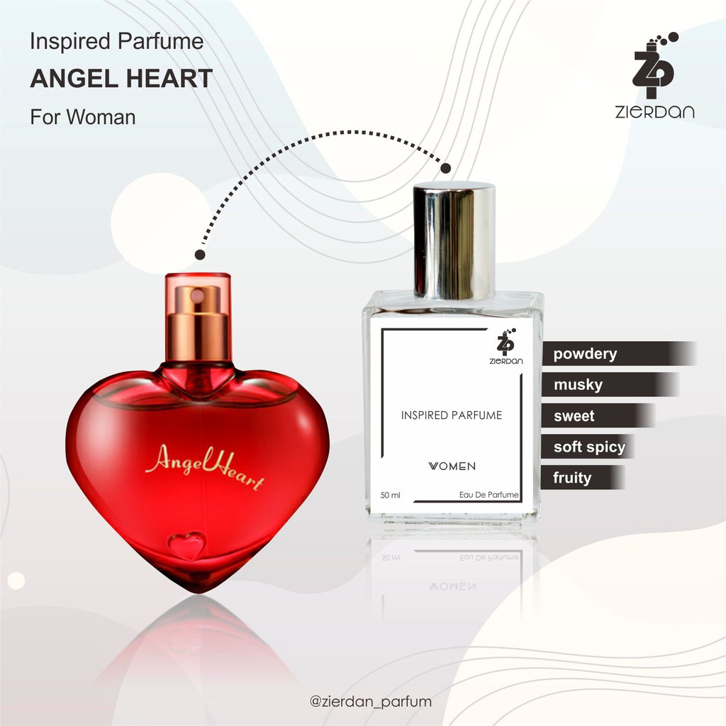 Zierdan Inspired Parfum Angel Heart Parfume Farfum Minyak Wangi Tahan Lama Wanita Cewek