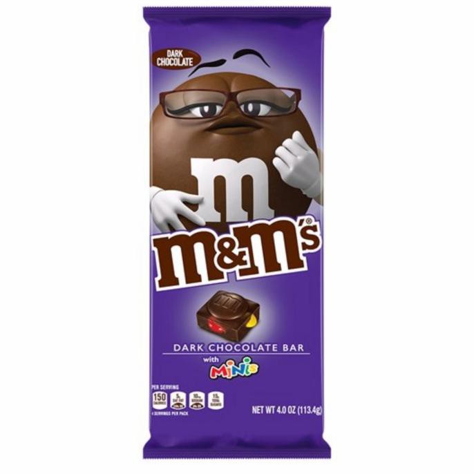 

TERBARU M&M'S DARK CHOCOLATE BAR WITH MINIS