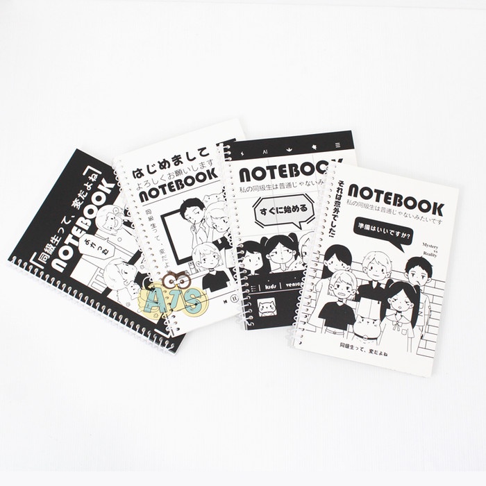 

Buku Tulis B5 Ring Black & White