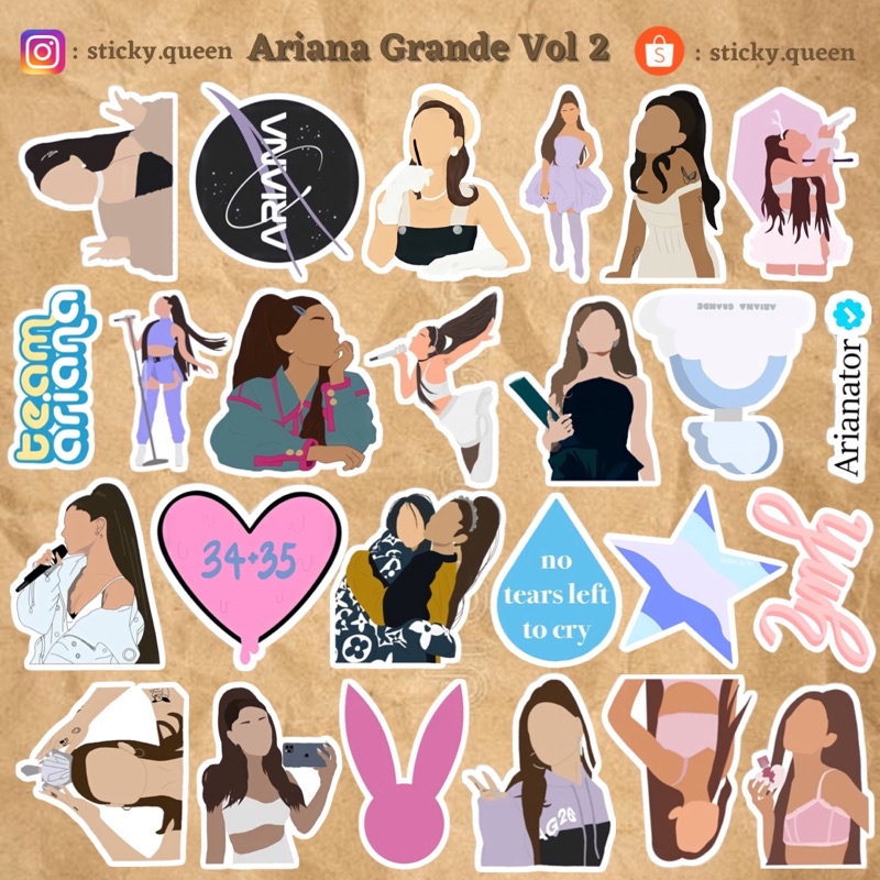 

STICKER TUMBLR ARIANA G VOL 2