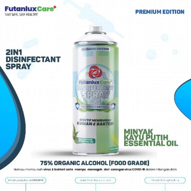 Disinfectant Futanlux Care Spray Eucalyptus Ready
