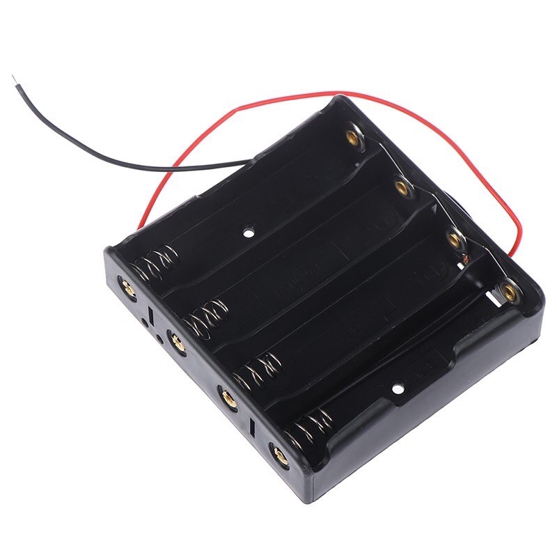 HOLDER baterai 18650 paralel dengan kabel