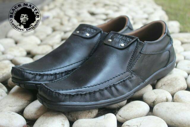 DISC 50% SEPATU KERJA KANTOR KULIT ASLI BLACKMASTER RING