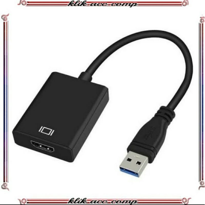 USB 3.0 to HDMI Converter Cable Multi Display Adapter for PC Laptop