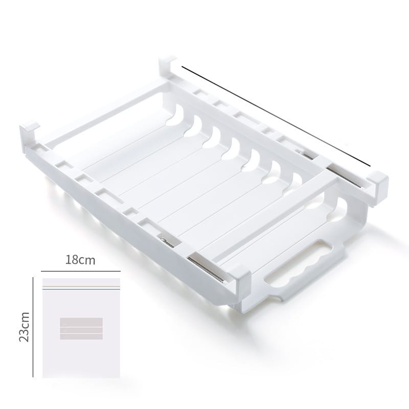 Holder Plastik Gantung Kulkas Atau Dapur / Sealed Bag Storage Rack