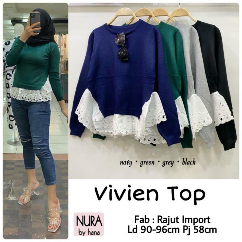 VIVIEN TOP by NURA BY HANA