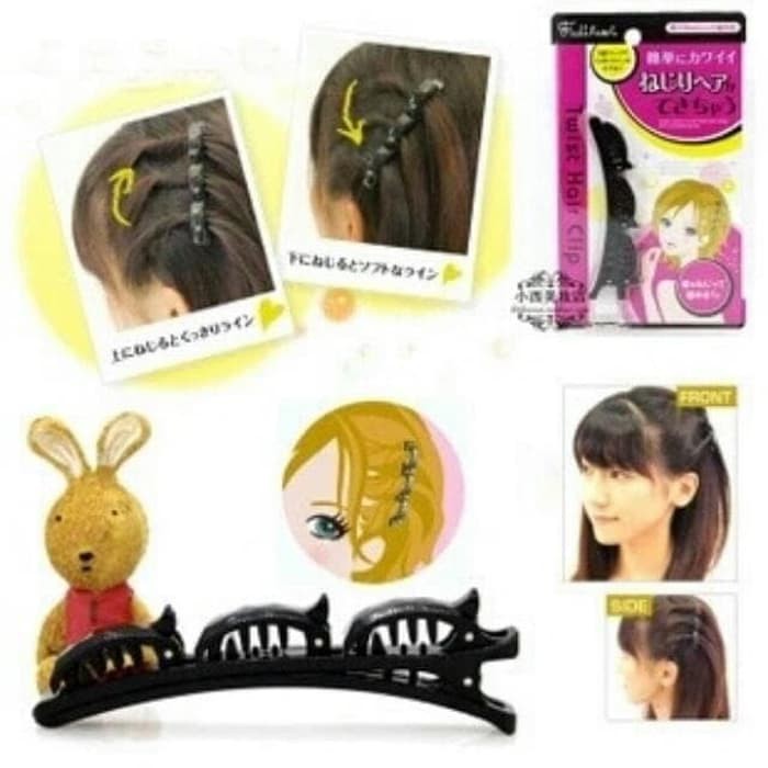 TWIST HAIR CLIP / JEPIT RAMBUT UNIK - JPTS-01