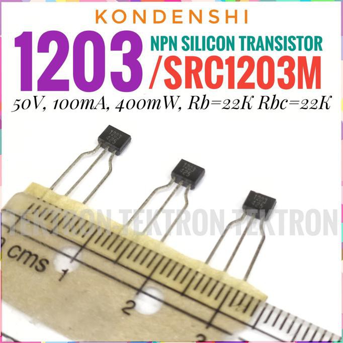 Transistor 1203 SRC1203 NPN Silicon Tr Kodenshi tektron22 dijamin