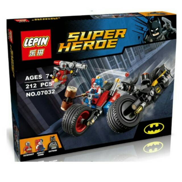 LEGO LEPIN 07032 SUPER HEROES BATMAN GOTHAM CITY CYCLE CHASE