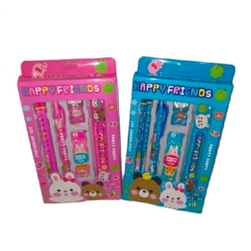 

Paket Alat Tulis 6in1 Karakter Stationery Set Alat Tulis Sekolah - 6688