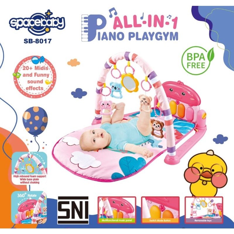 Piano Playgym Spacebaby SB 8017 /SB 8018 / Playgym Bayi / Playmat Bayi