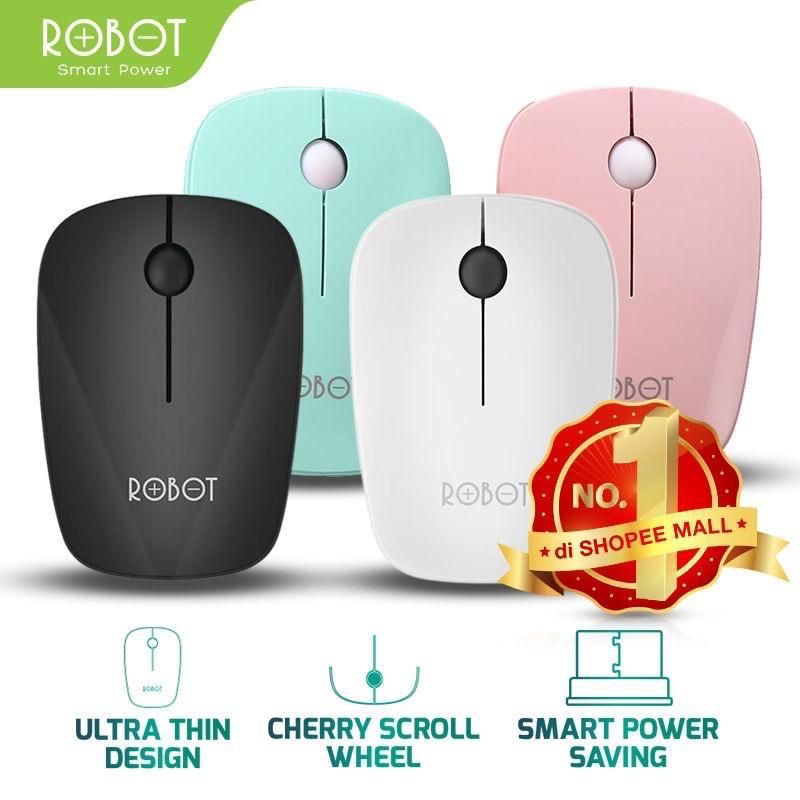 Robot M220 2.4Ghz Wireless Optical Mouse Cherry Scrool Wheel