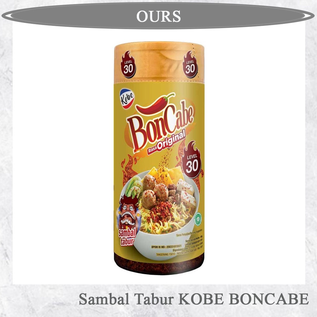 

Kobe Boncabe Sambal Tabur Level 30 40G