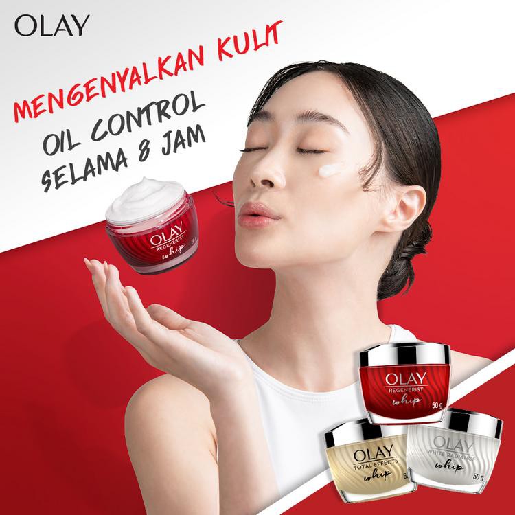 Olay Regenerist Whip Active Moisturizer Niacinamide Cream Skincare Antiaging 10g