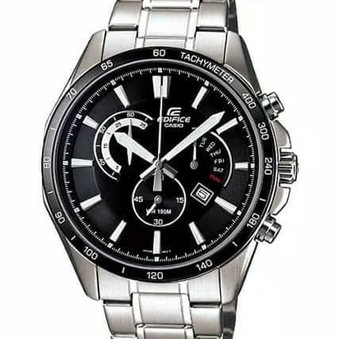 Jam Tangan Pria Casio Edifice Chronograph Retro EFR-510D-1A Original