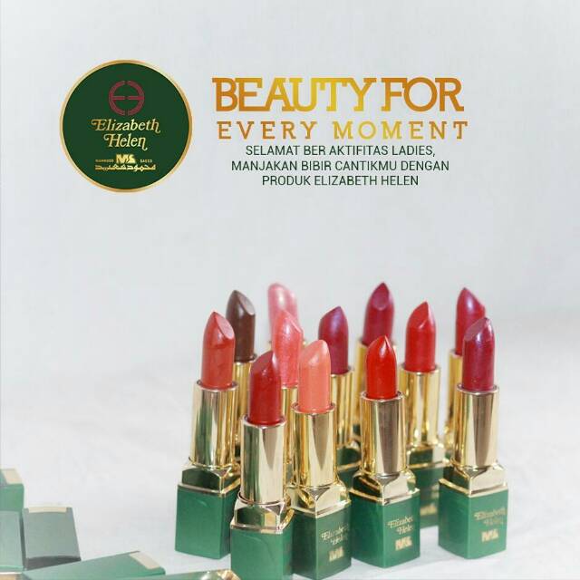 Jual Elizabeth Helen lipstick {FREE KUTEK RANI KONEE HIJAU/UNGU