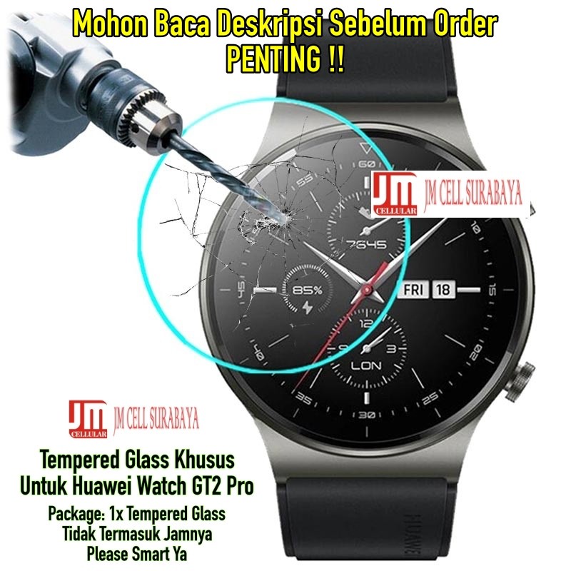 For Huawei Watch GT2 Pro / GT 2 Pro - Anti Gores Kaca Tempered Glass Bukan Mika