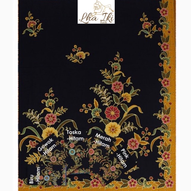 SARUNG BATIK PRIA WANITA MODERN SANTOSO A1