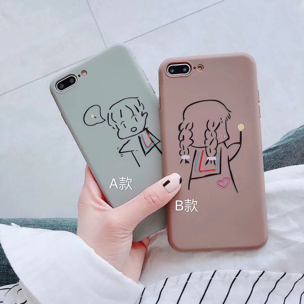 Casing Soft Case Silica Gel Gambar Ilustrasi Kartun Lucu Untuk Oppo R17 A57 Ax7pro R15s R11s
