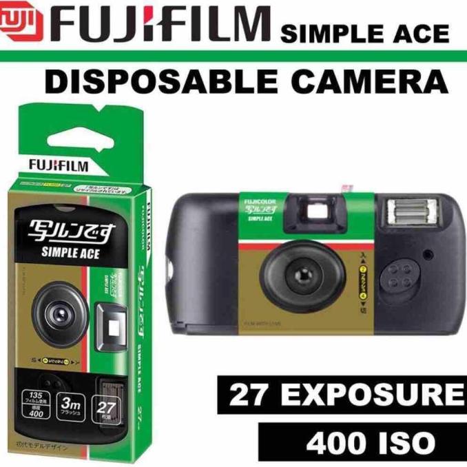 Fujifilm Fuji Film Disposable Camera Japan Iso 400 Kamera Instant Terlaris