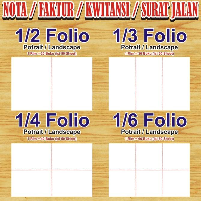 

Cetak Nota / Cetak Kwitansi / Faktur / Surat Jalan 3Ply