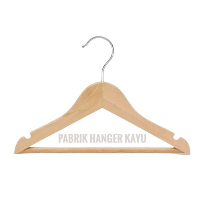 HANGER BAJU ANAK NATURAL PALANG