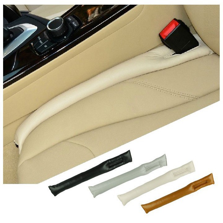 Car seat gap filler pad cover Leather seat split plug duster Accessories car styling / Penutup bantalan pengisi celah jok mobil