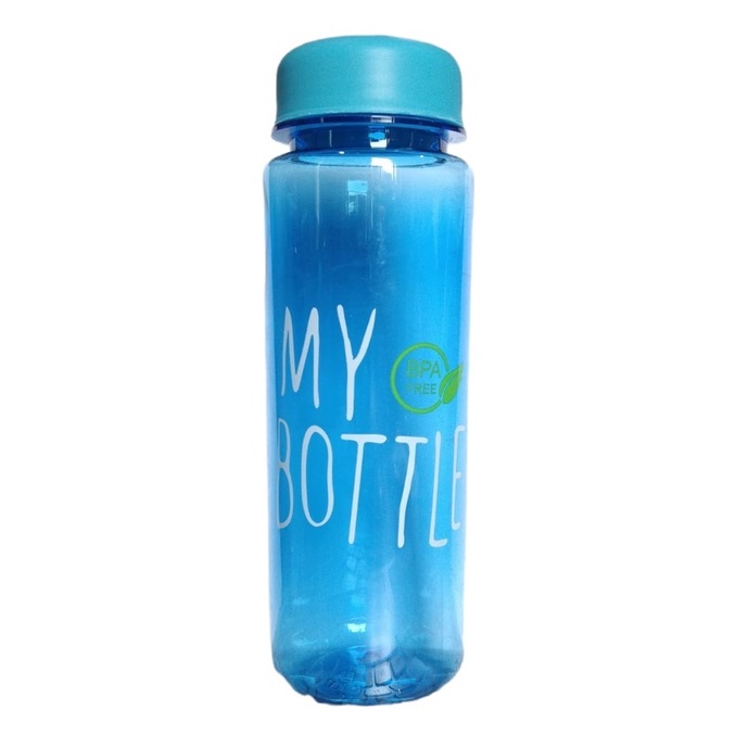 Botol Minum My Bottle Bulat 500ML Anti Pecah Plastik