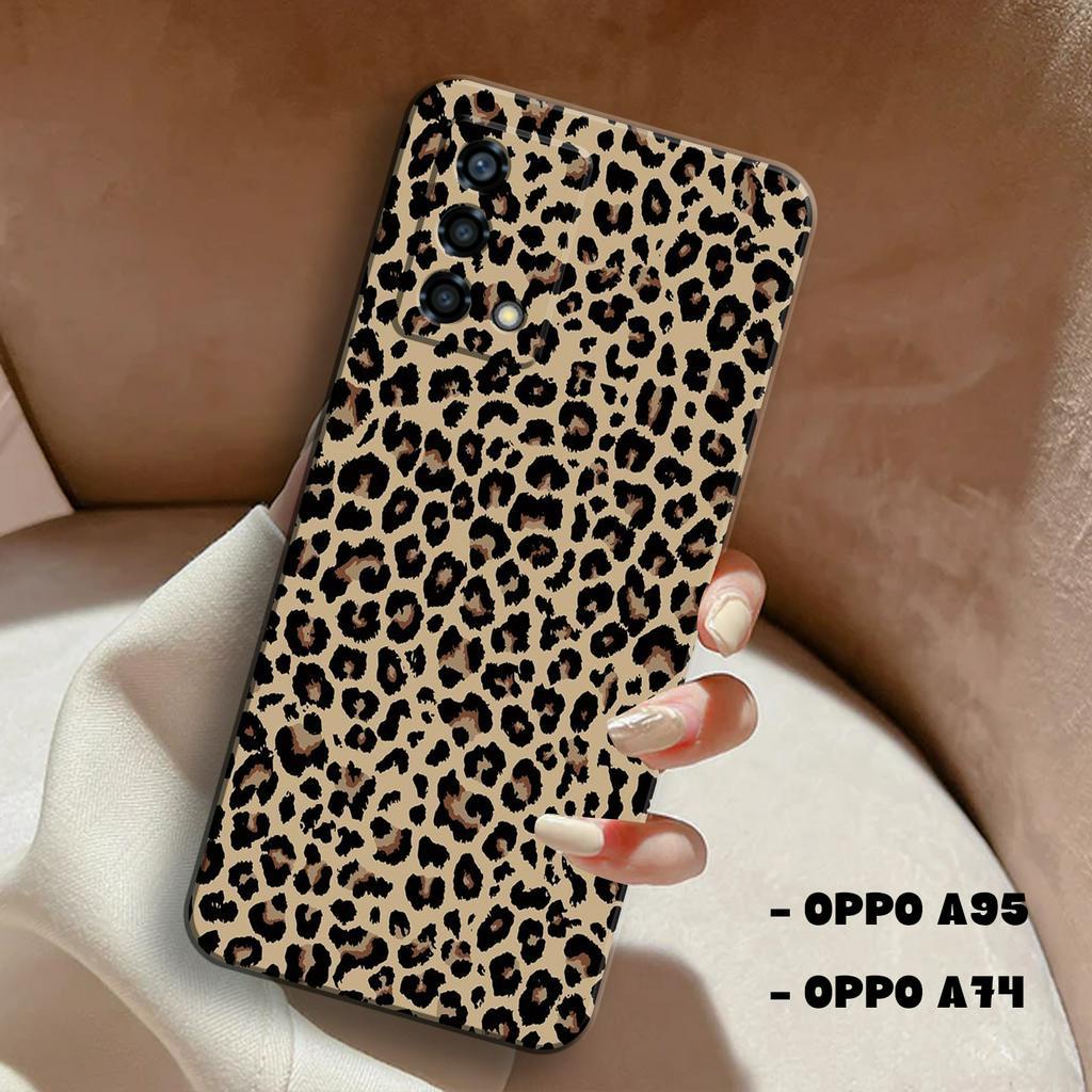 Case Hp OPPO A95 - A74 - Casing Hp OPPO A95 - A74 - Internal.Id - Fashion Case bulu - Case Cewek - C