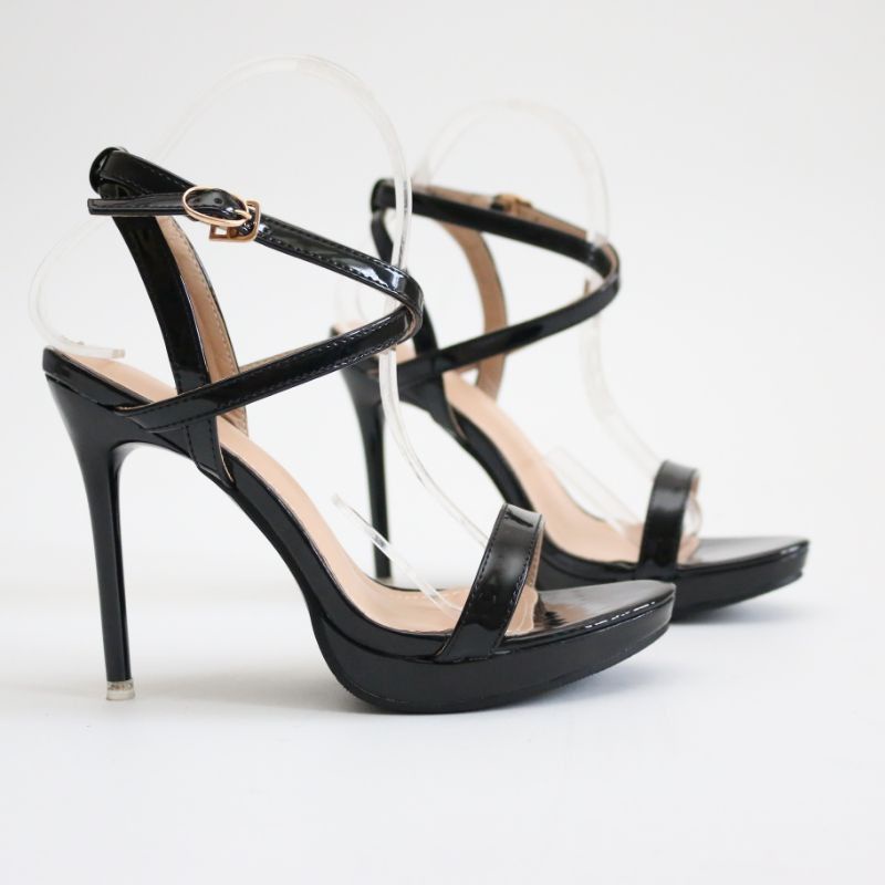 high heels wanita 3sol tinggi 12cm