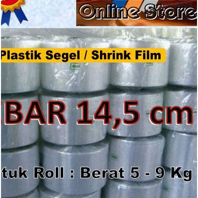 

◊ PLASTIK SEGEL 14,5 CM x 50M ( Shrink Film ) ➥