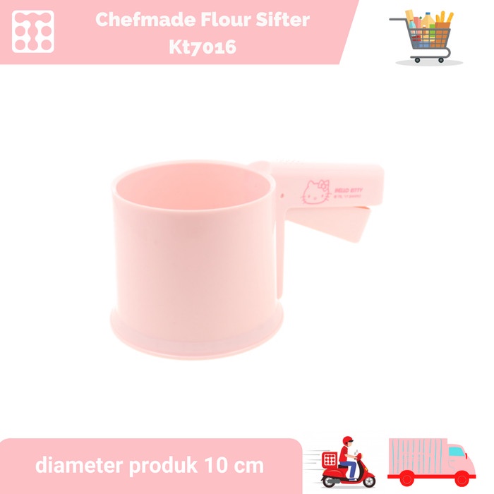 

BISA COD CHEFMADE FLOUR SIFTER KT7016 / AYAKAN TEPUNG