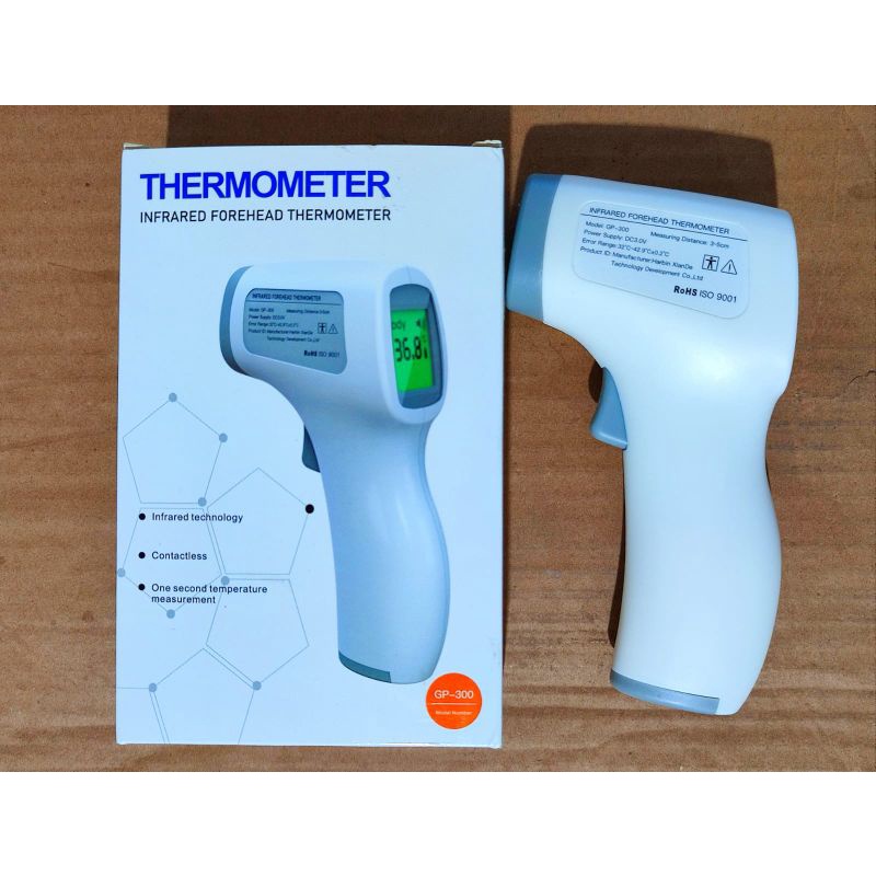 Digital Thermometer Infrared Termogun Termometer Tembak Infra Merah